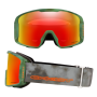 Snowboard Goggles OAKLEY Line Miner Stale Sandbech Signature Series Prizm Torch Iridium