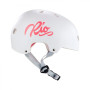 Casco x Skateboard Longboard RIO ROLLER Logo helmet colore Teal White