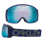Maschera Snowboard OAKLEY Flight Tracker Fascia Navy Blue Lente Prizm Snow Sapphire Iridium