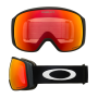 Maschera Snowboard OAKLEY Flight Tracker Fascia Black Lente Prizm Snow Torch Iridium
