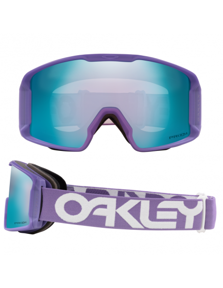 OAKLEY Line Miner Fascia Matte Lilac Lente Prizm Snow Sapphire Iridium