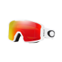 Maschera Snowboard OAKLEY Line Miner Fascia Matte White Lente Prizm Snow Iridium