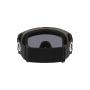 Maschera Snowboard OAKLEY Target Line M Nero Lente Dark Grey