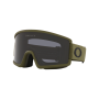 Maschera Snowboard OAKLEY Target Line M Dark Brush Lente Dark Grey