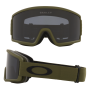 Maschera Snowboard OAKLEY Target Line M Dark Brush Lente Dark Grey