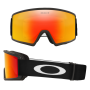 OAKLEY Target Line M Black Lens Fire Iridium