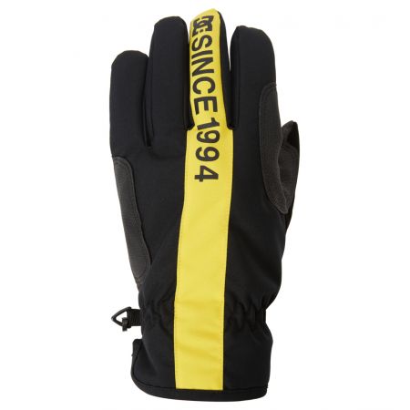 Guanti tecnici da Snowboard Ski DC Salute Nero Giallo