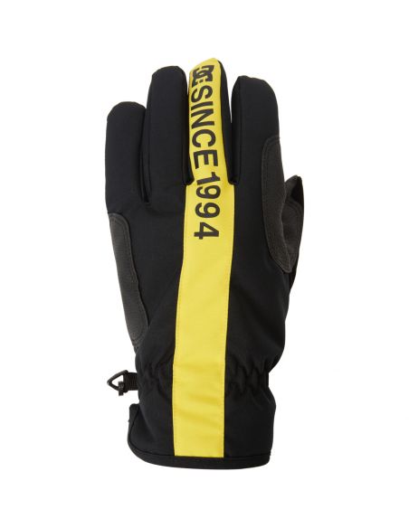 Guanti tecnici da Snowboard Ski DC Salute Nero Giallo