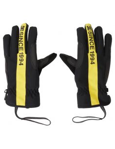 Tecnical Snowboard Ski Glove DC Salute Black Yellow 2