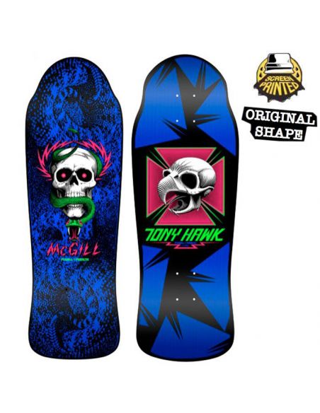 2 deck POWELL PERALTA Bones Brigade 14th Tony Hawk + Mike Mc Gill