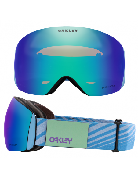 OAKLEY Flight Deck Fraktel Stonewash Lente Prizm Snow Sapphire Iridium