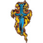 POWELL PERALTA Bones Brigade Lapel Pin spilla in metallo all series