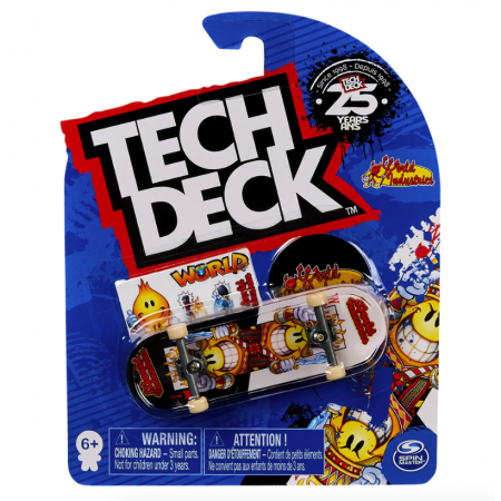 TECH DECK fingerboard Single Pack World Industries Card