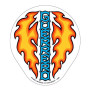 Stickers POWELL PERALTA Tommy Guerrero Flame 11,5 x 13 cm