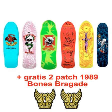 POWELL PERALTA Bones Brigade 15th tavole skateboard tutta la serie completa