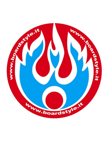 stickers Boardstyle logo classico sagomato