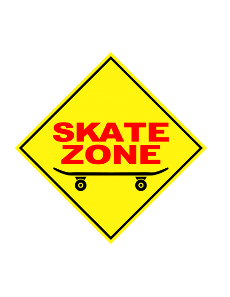 logo skatezone stickers adesivo