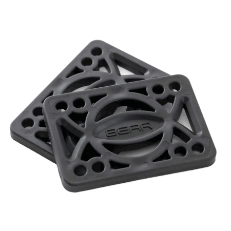 BEAR 2 Risers Pad  distanziali in plastica per truck 1/4" pollice 6mm
