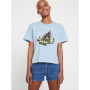 Maglietta T-shirt DGK Puppy Love colore Powder Blue