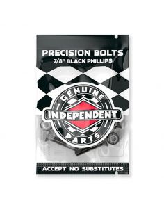 Viti Truck Skateboard INDEPENDENT Genuine Parts Phillips cross bolts 7/8" in Black