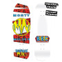 BBC Monty Nolder deck Skateboard reissue white