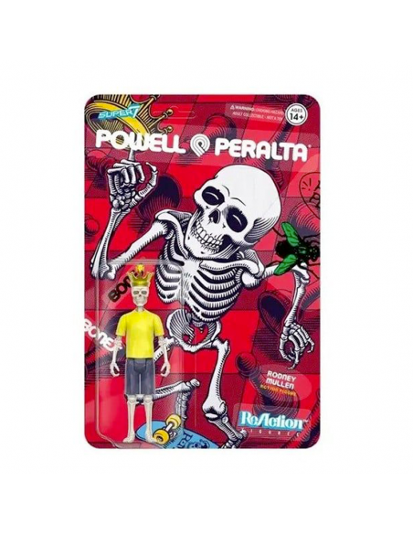 SUPER7 ReAction Figure Powell Peralta Rodney Mullen Wave 2
