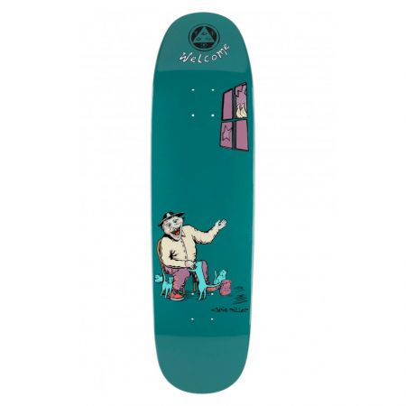 Skateboard deck WELCOME Chris Miller Bird Feederon Catblood 2 8,75"