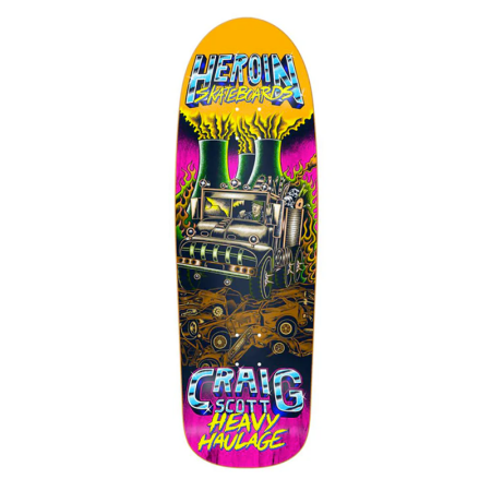 HEROIN Skateboard CQ Heavy Haulage 3 9,5" x 32"