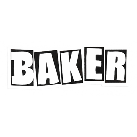 Adesivo stickers BAKER Skateboards logo 12,5 cm x 4,5 cm