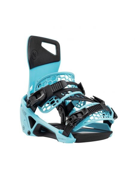 Snowboard Bindings NIDECKER Supermatic Automatic Universal EscapeCyan