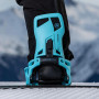 Snowboard Bindings NIDECKER Supermatic Automatic Universal EscapeCyan