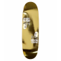 HEROIN Skateboard Symmetrical Gold Egg 9,25"