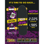 Skateboard VALTERRA MADRID 40th Marty McFly Back to The Future
