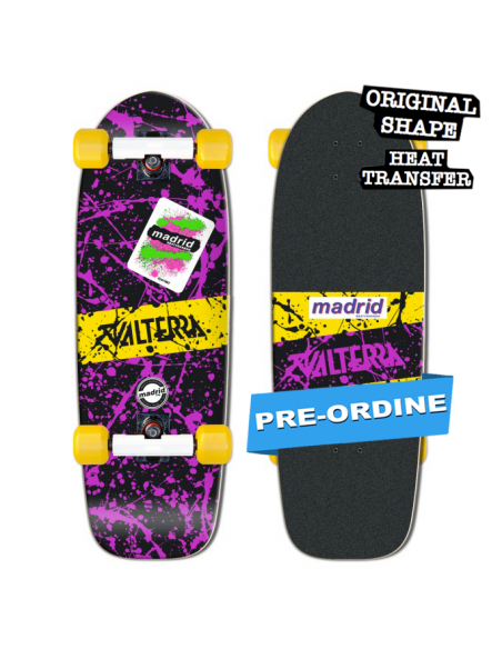 PRE-ORDINE Skateboard MADRID x VALTERRA 40th Marty McFly Back to The Future