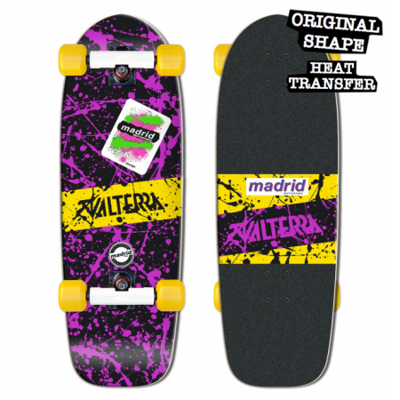 Skateboard MADRID x VALTERRA 40th Marty McFly Back to The Future 9.5"