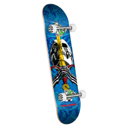 POWELL PERALTA Skull & Sword blue...
