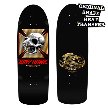 POWELL PERALTA Bones Brigade Tony Hawk Skull 16th Black Gold 2025