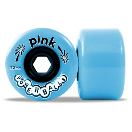 Ruote Longboard Abec11 Pink/Blue series Powerballs