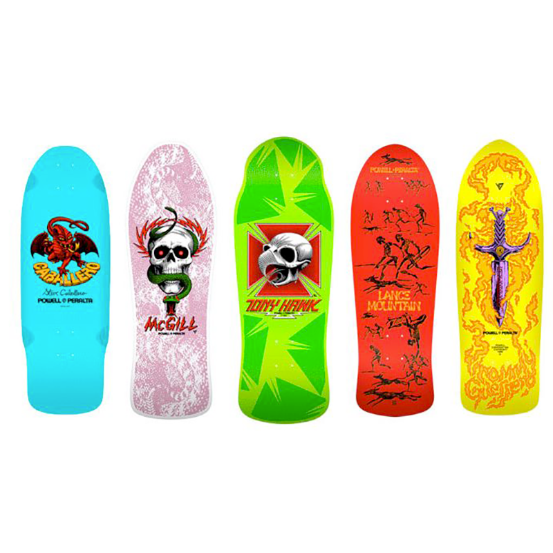 Serie Completa Bones Brigade 15° serie tony hawk Skool Lime Green