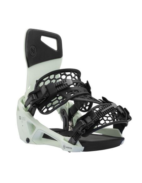 Attacco Snowboard NIDECKER Supermatic OG automatico universale Mint