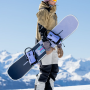 Attacco Snowboard NIDECKER Muon 2026 colore Lavander