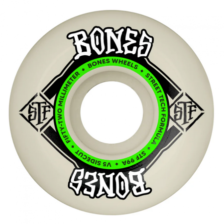 Ruote Skateboard BONES Street Tech...