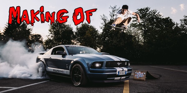 Come saltare una Ford Mustang con lo Skateboard