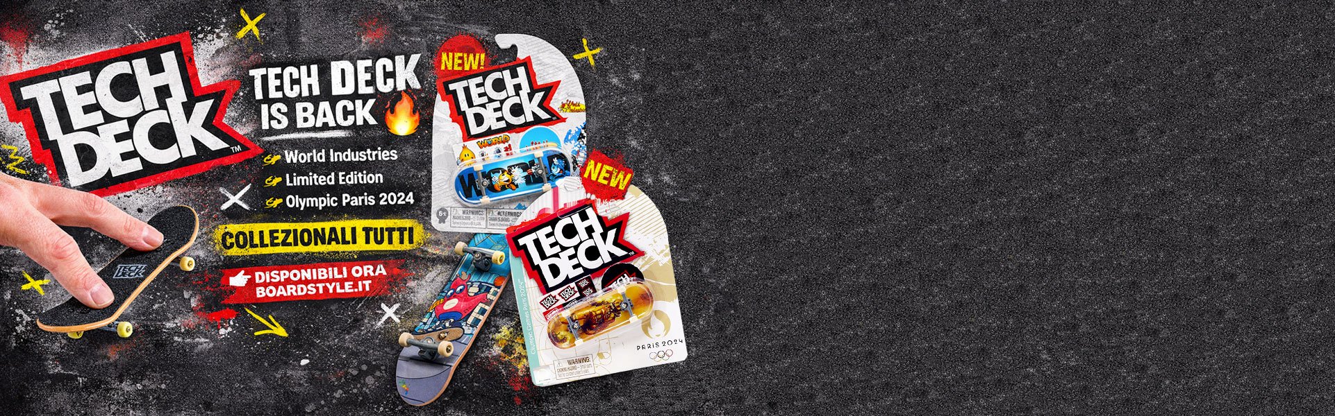 Tech Deck Fingerboard